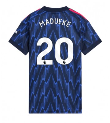 Arsenal Noni Madueke #20 Udebanetrøje Dame 2025-26 Kortærmet
